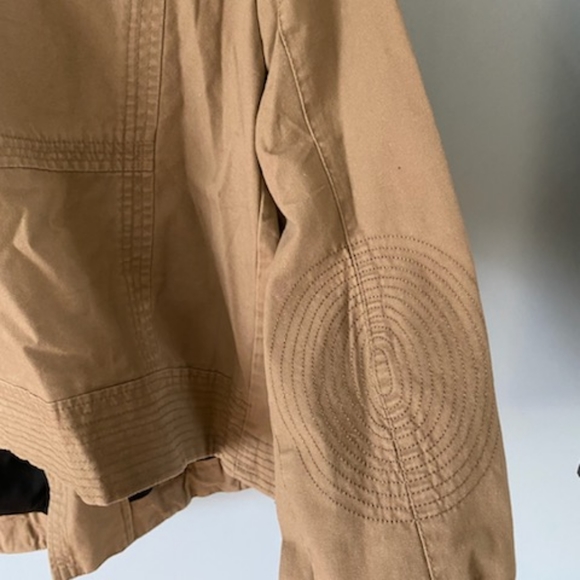 Hurley tan moto jacket - Picture 3 of 4